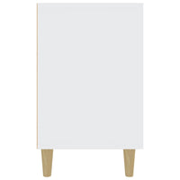 Credenza Bianca 100x36x60 cm in Legno Multistrato 812510