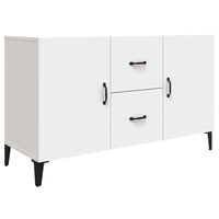 Credenza Bianca 100x36x60 cm in Legno Multistrato 812519