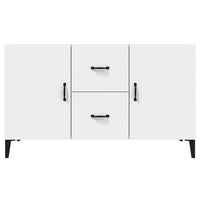 Credenza Bianca 100x36x60 cm in Legno Multistrato 812519