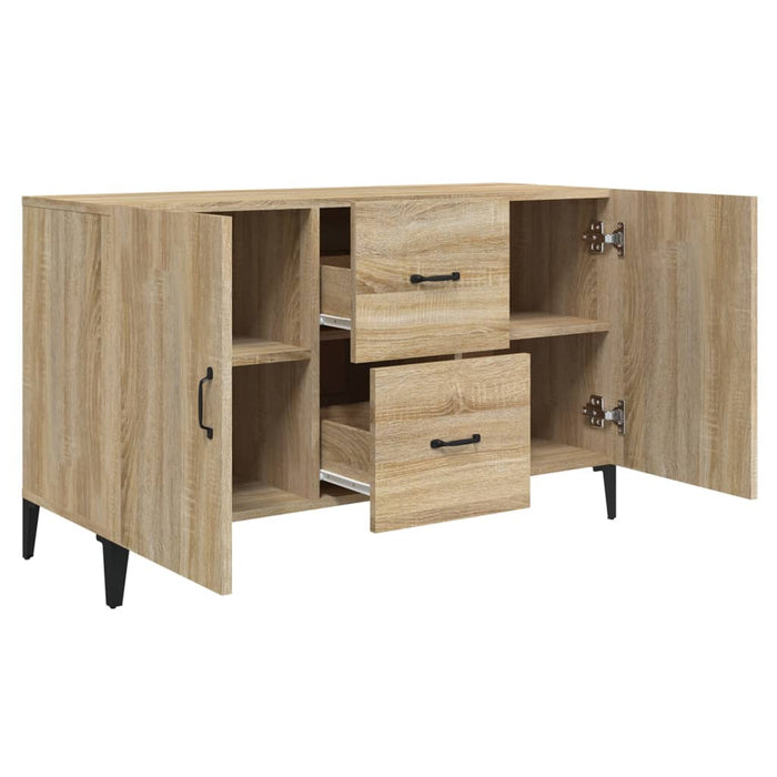 Credenza Rovere Sonoma 100x36x60 cm in Legno Multistrato cod mxl 60714