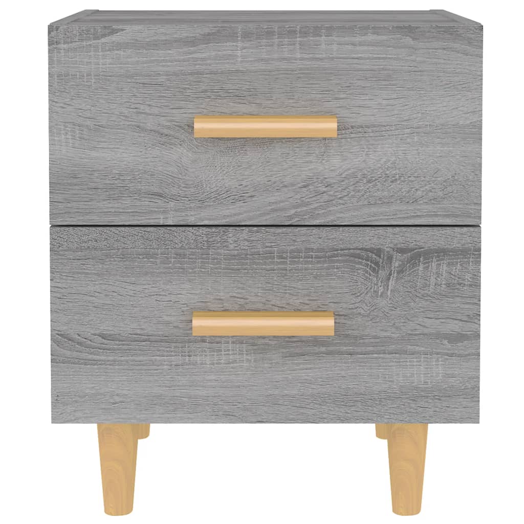 Comodino Grigio Sonoma 40x35x47,5 cm 817287