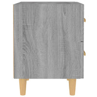 Comodino Grigio Sonoma 40x35x47,5 cm 817287