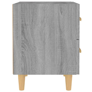 Comodino Grigio Sonoma 40x35x47,5 cm 817287