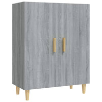 Credenza Grigio Sonoma 70x34x90 cm in Legno Multistrato 817328