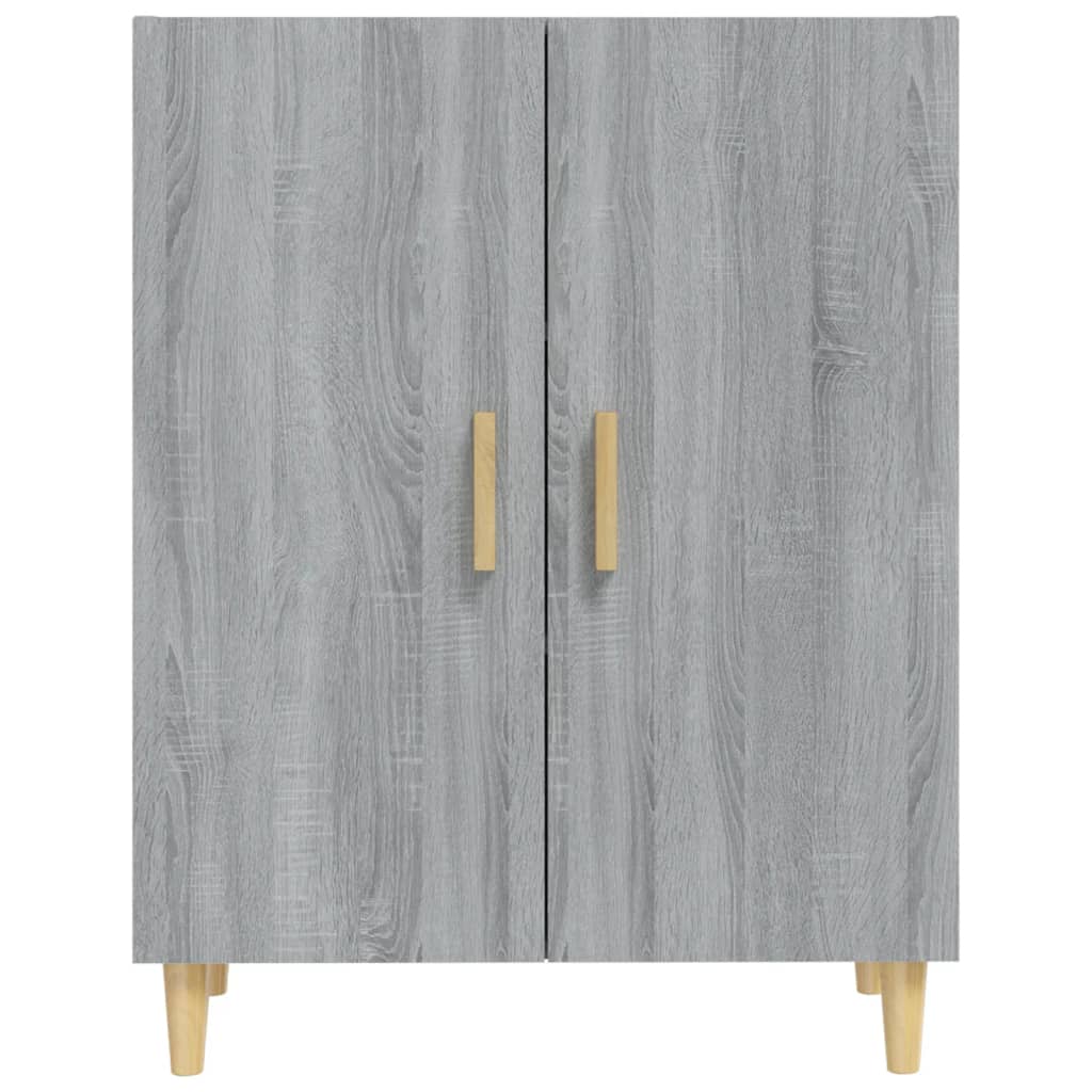 Credenza Grigio Sonoma 70x34x90 cm in Legno Multistrato 817328