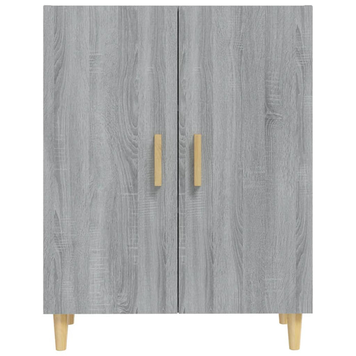 Credenza Grigio Sonoma 70x34x90 cm in Legno Multistrato 817328
