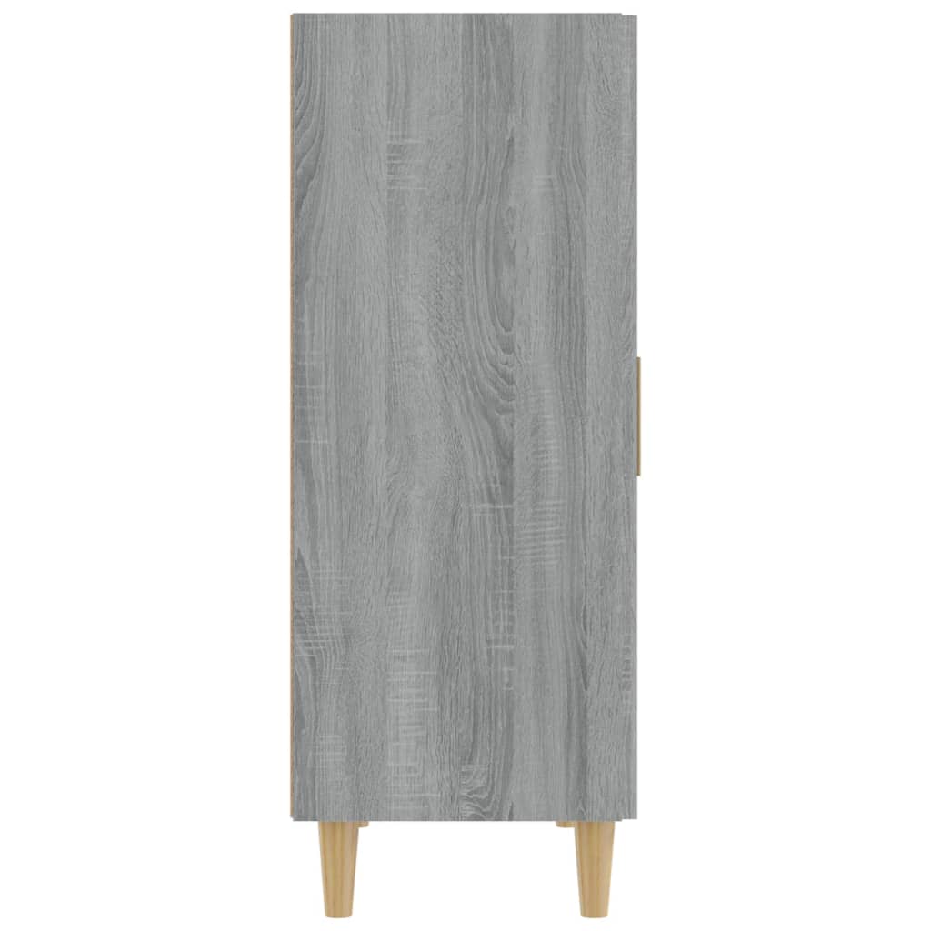 Credenza Grigio Sonoma 70x34x90 cm in Legno Multistrato 817328