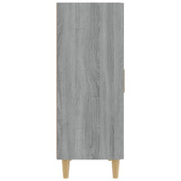 Credenza Grigio Sonoma 70x34x90 cm in Legno Multistrato 817328