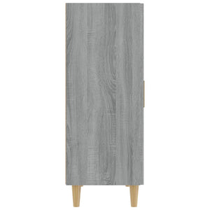 Credenza Grigio Sonoma 70x34x90 cm in Legno Multistrato 817328