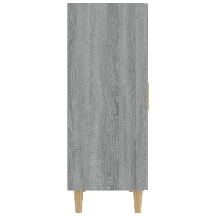 Credenza Grigio Sonoma 70x34x90 cm in Legno Multistrato 817328