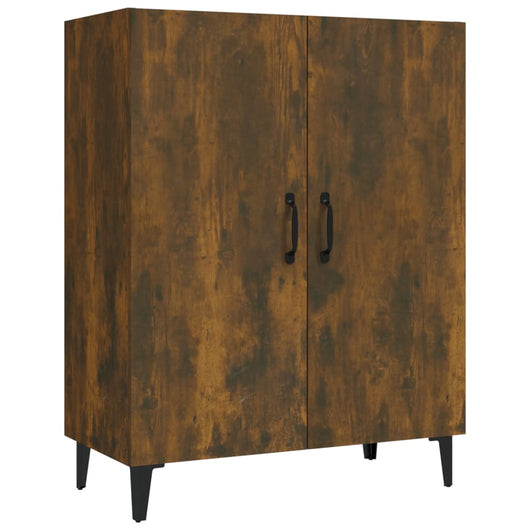 Credenza-Buffet-Armadio da cucina Rovere Fumo 70x34x90 cm in Legno Multistrato 203081