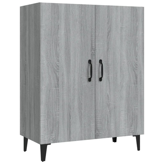 Credenza Grigio Sonoma 70x34x90 cm in Legno Multistrato 817331
