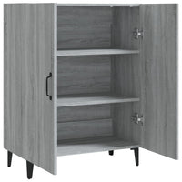 Credenza Grigio Sonoma 70x34x90 cm in Legno Multistrato 817331