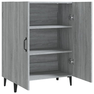 Credenza Grigio Sonoma 70x34x90 cm in Legno Multistrato 817331
