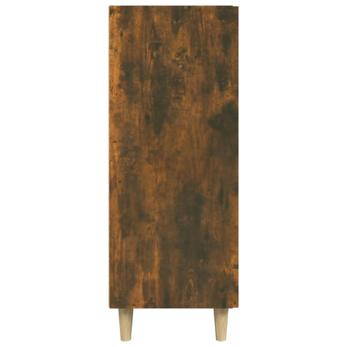 Credenza Rovere Fumo 69,5x34x90 cm in Legno Multistrato 817351