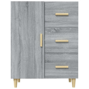 Credenza-Buffet-Armadio da cucina Grigio Sonoma 69,5x34x90 cm in Legno Multistrato 453182