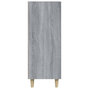 Credenza-Buffet-Armadio da cucina Grigio Sonoma 69,5x34x90 cm in Legno Multistrato 453182