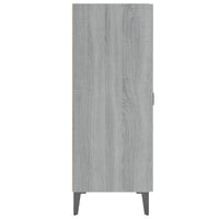 Credenza Grigio Sonoma 69,5x34x90 cm in Legno Multistrato 817355