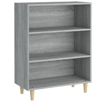 Credenza Grigio Sonoma 69,5x32,5x90 cm in Legno Multistrato 817376