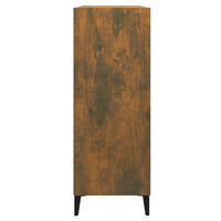 Credenza Rovere Fumo 69,5x32,5x90 cm in Legno Multistrato 817378