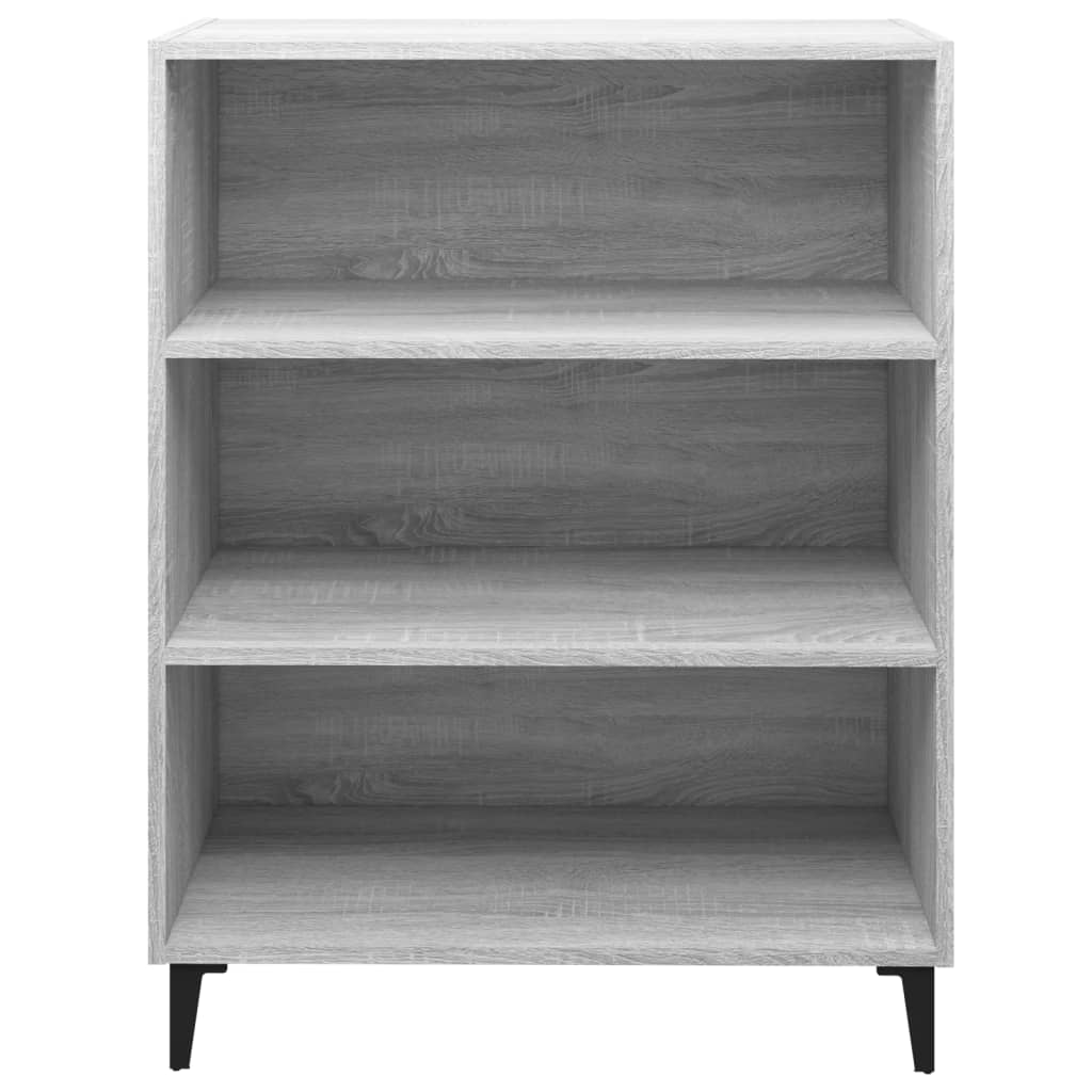 Credenza Grigio Sonoma 69,5x32,5x90 cm in Legno Multistrato 817379