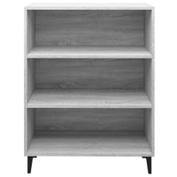 Credenza Grigio Sonoma 69,5x32,5x90 cm in Legno Multistrato 817379