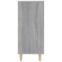 Credenza-Buffet-Armadio da cucina Grigio Sonoma 90x34x80 cm in Legno Multistrato