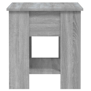 Tavolino da Salotto Grigio Sonoma 101x49x52cm Legno Multistrato 819273