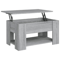 Tavolino da Salotto Grigio Sonoma 79x49x41 cm Legno Multistrato 819276