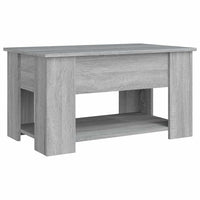 Tavolino da Salotto Grigio Sonoma 79x49x41 cm Legno Multistrato cod mxl 12532