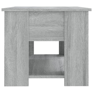 Tavolino da Salotto Grigio Sonoma 79x49x41 cm Legno Multistrato 819276