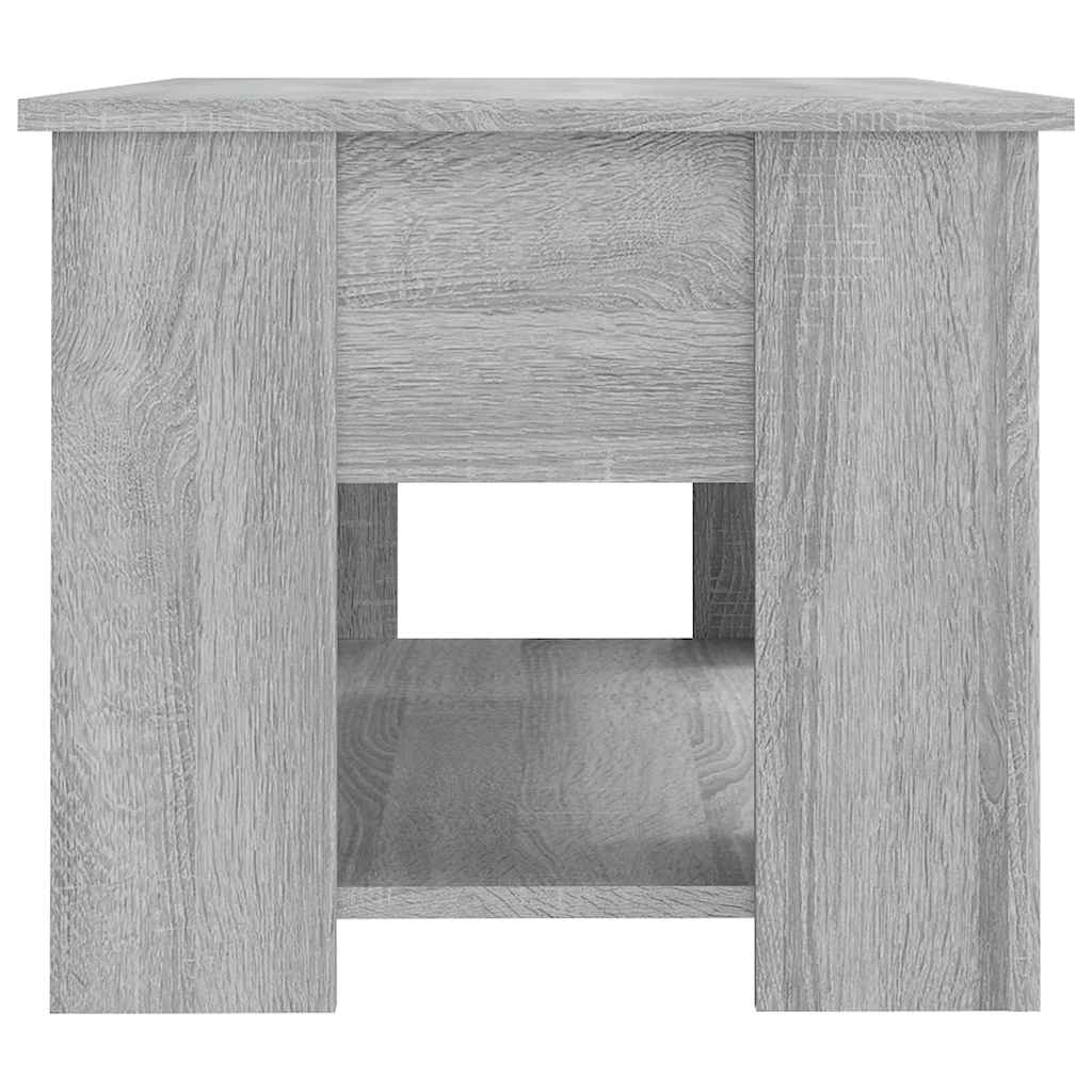 Tavolino da Salotto Grigio Sonoma 79x49x41 cm Legno Multistrato cod mxl 12532