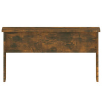 Tavolino Rovere Fumo 80x50,5x41,5 cm in Legno Multistrato cod mxl 13252