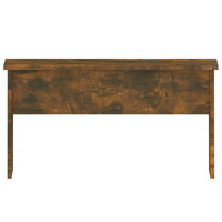 Tavolino Rovere Fumo 80x50,5x41,5 cm in Legno Multistrato 819287