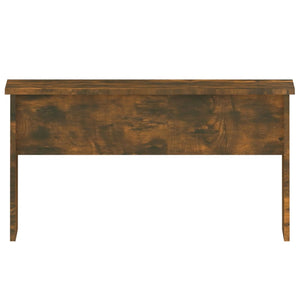 Tavolino Rovere Fumo 80x50,5x41,5 cm in Legno Multistrato 819287