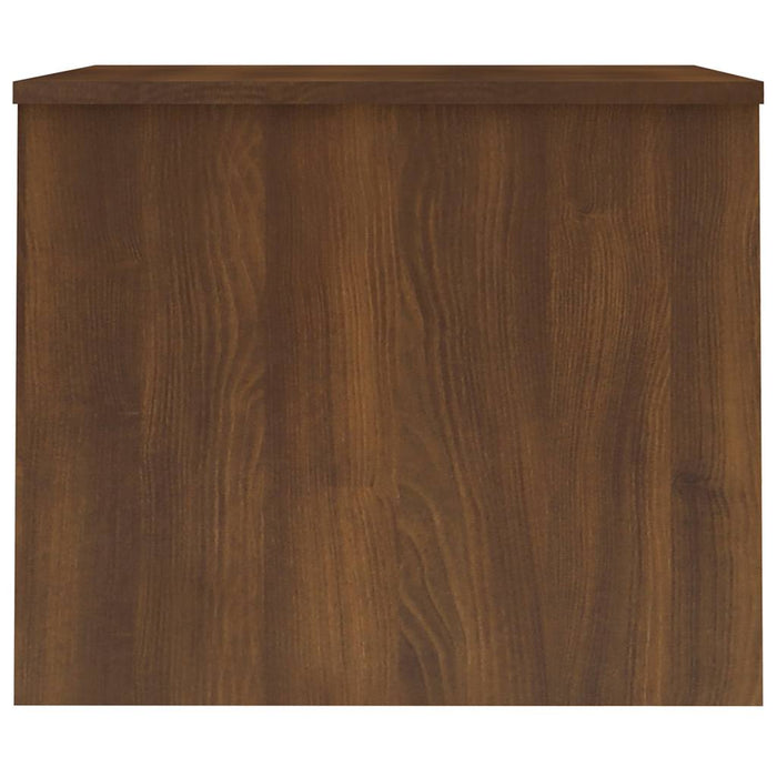 Tavolino Rovere Marrone 80x50,5x41,5 cm in Legno Multistrato cod mxl 48159