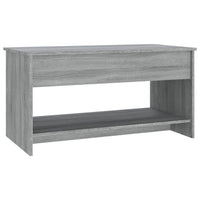 Tavolino Salotto Grigio Sonoma 102x50x52,5 cm Legno Multistrato cod mxl 16723