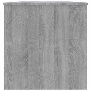 Tavolino Salotto-Tavolino da soggiorno-Tavolo Grigio Sonoma 102x50x52,5 cm Legno Multistrato