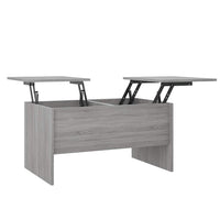 Tavolino Salotto-Tavolino da Soggiorno Grigio Sonoma 80x50x42,5 cm Legno Multistrato