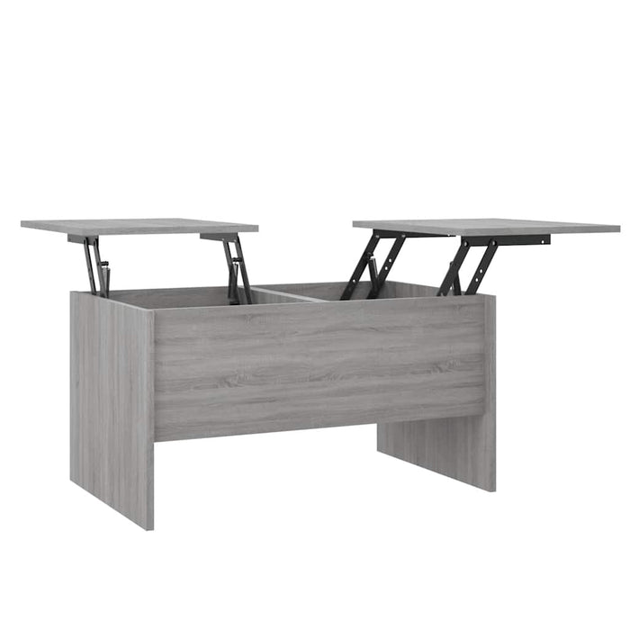 Tavolino Salotto-Tavolino da Soggiorno Grigio Sonoma 80x50x42,5 cm Legno Multistrato