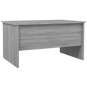 Tavolino Salotto Grigio Sonoma 80x50x42,5 cm Legno Multistrato 819294