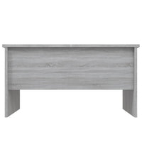 Tavolino Salotto Grigio Sonoma 80x50x42,5 cm Legno Multistrato cod mxl 20747