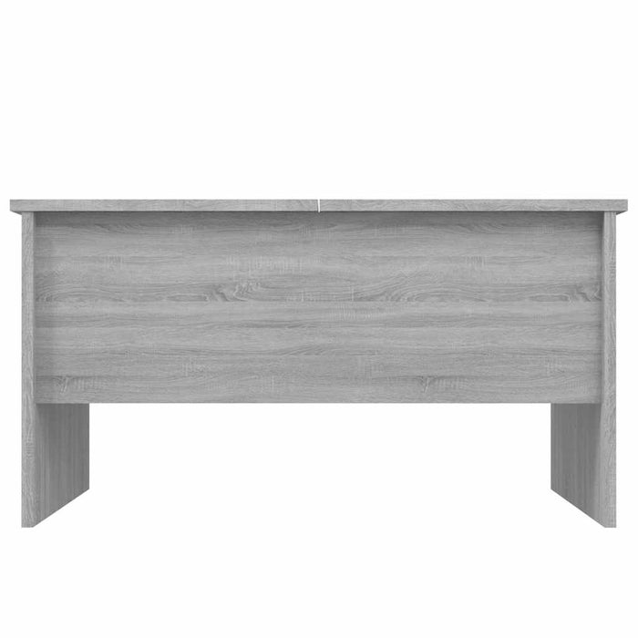 Tavolino Salotto Grigio Sonoma 80x50x42,5 cm Legno Multistrato 819294