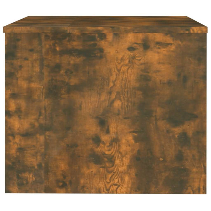 Tavolino da Salotto Rovere Fumo 80x50x40 cm Legno Multistrato