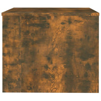 Tavolino da Salotto-Tavolino da soggiorno-Tavolo Rovere Fumo 80x50x40 cm Legno Multistrato 253090