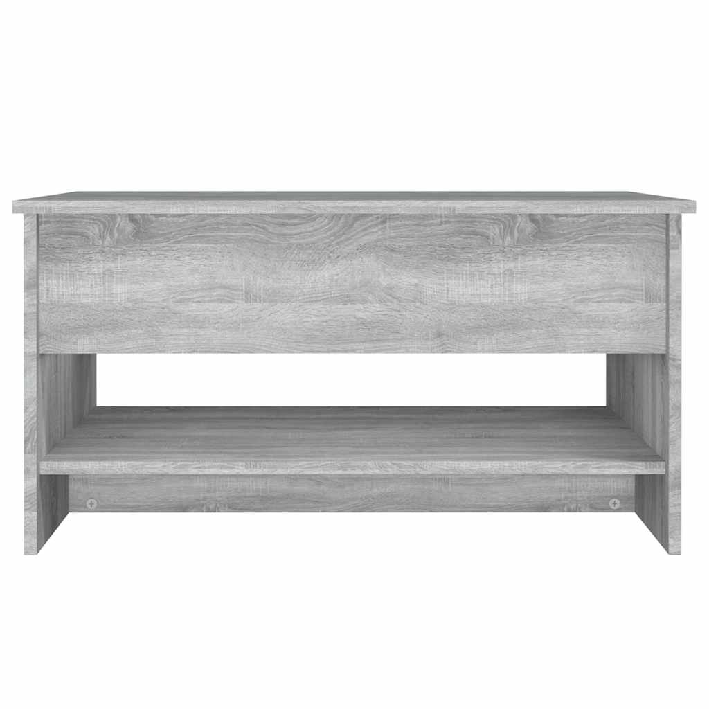 Tavolino da Salotto Grigio Sonoma 80x50x40 cm Legno Multistrato cod mxl 12287