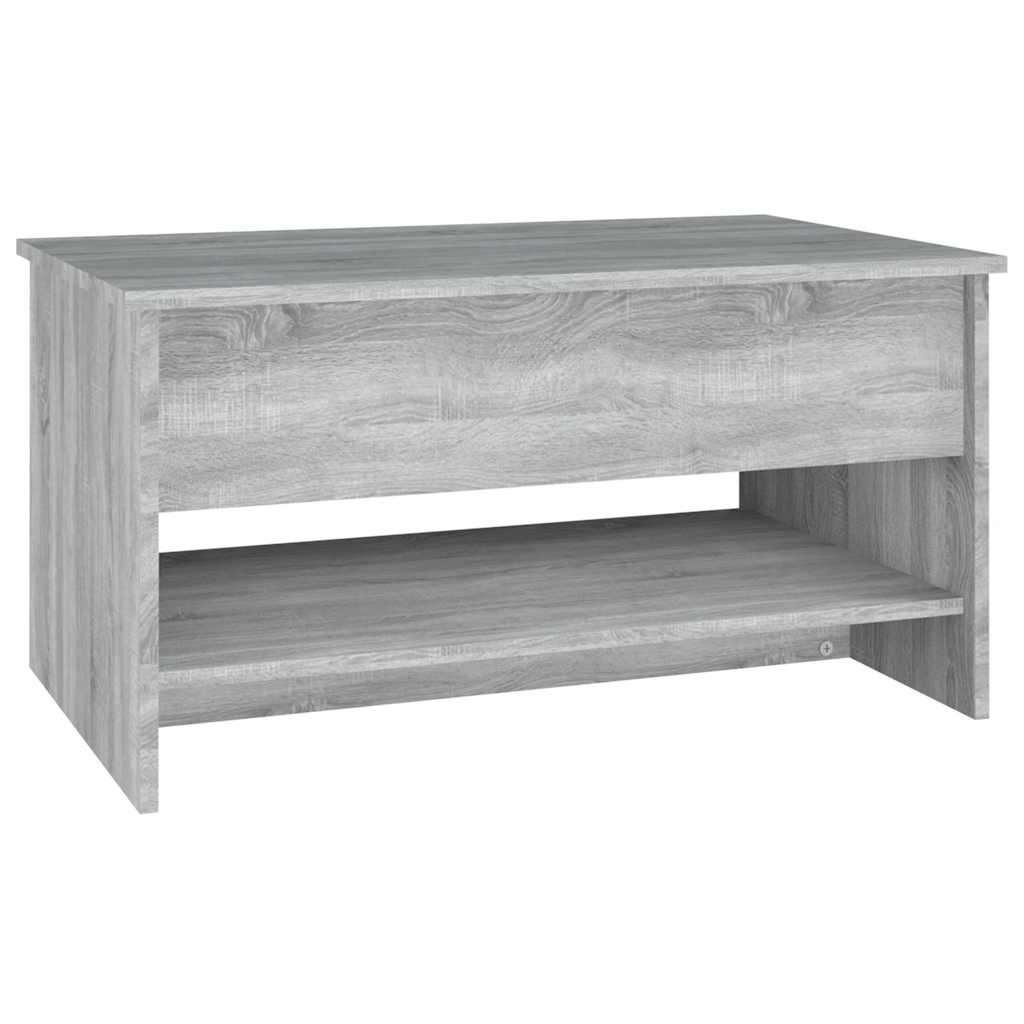 Tavolino da Salotto Grigio Sonoma 80x50x40 cm Legno Multistrato cod mxl 12287