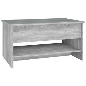 Tavolino da Salotto Grigio Sonoma 80x50x40 cm Legno Multistrato cod mxl 12287