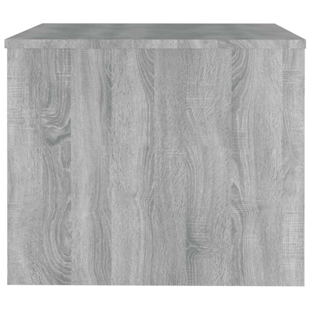 Tavolino da Salotto Grigio Sonoma 80x50x40 cm Legno Multistrato cod mxl 12287