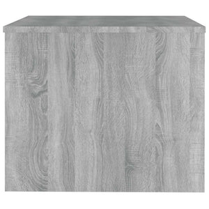 Tavolino da Salotto Grigio Sonoma 80x50x40 cm Legno Multistrato cod mxl 12287